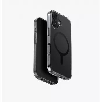 UNIQ Clario -kotelo iPhone 17 -puhelimelle, MagClick-lataus, musta