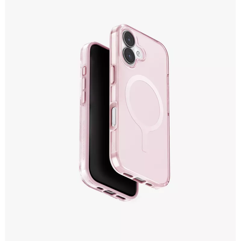 UNIQ Clario -kotelo iPhone 17 -puhelimelle, MagClick-lataus, musta