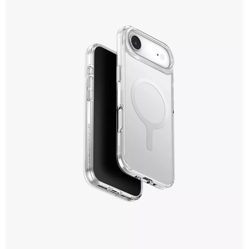 UNIQ Clario -kotelo iPhone Air -puhelimelle, MagClick-lataus, musta