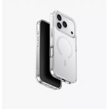 UNIQ Clario Case iPhone 17 Pro MagClick Charging läpinäkyvä