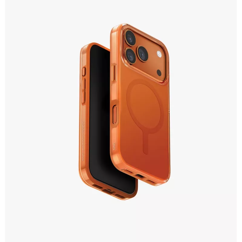 UNIQ Clario Case iPhone 17 Pro MagClick Charging läpinäkyvä
