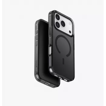UNIQ Clario Case iPhone 17 Pro MagClick Charging musta