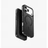 UNIQ Clario -kotelo iPhone 17 Pro Max -puhelimelle, MagClick-lataus, läpinäkyvä