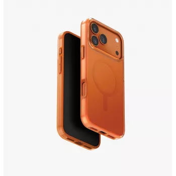 UNIQ Clario -kotelo iPhone 17 Pro Max -puhelimelle, MagClick-lataus, musta
