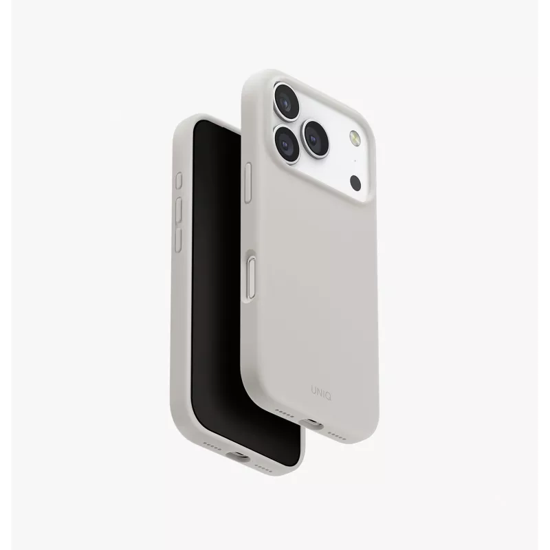 UNIQ Lino Case iPhone 17 Pro MagClick Charging - harmaa