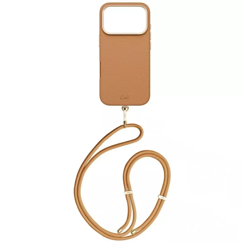 UNIQ Coehl Mirelle magneettinen latauskuori iPhone 17 Pro - ruskea