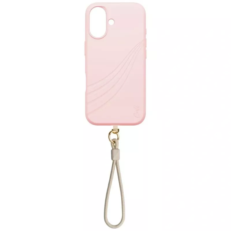 UNIQ Coehl Serina -kotelo iPhone 17 -puhelimelle, magneettinen lataus, vaaleanpunainen