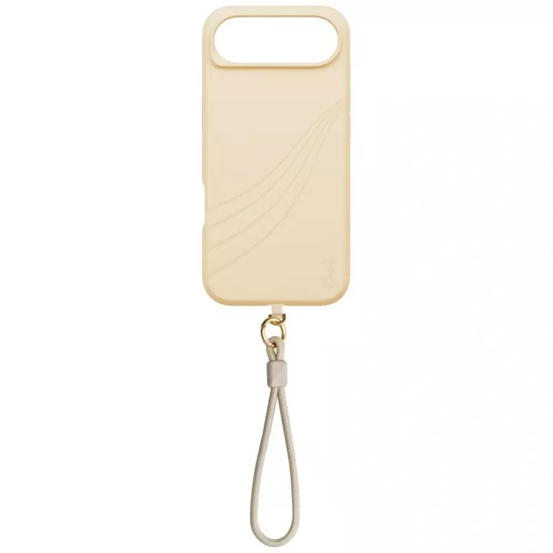 UNIQ Coehl Serina -kotelo iPhone Air -puhelimelle, magneettinen lataus, beige