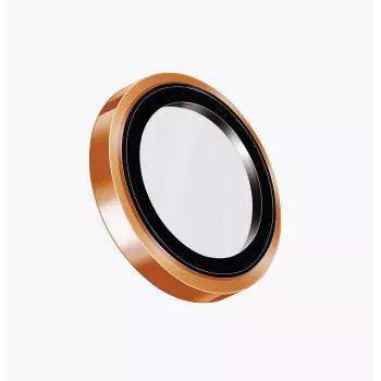 UNIQ Optix Prime -kameran linssinsuoja iPhone 17 Pro / 17 Pro Max / 15 Pro / 15 Pro Maxille asennustyökalulla - Sunset