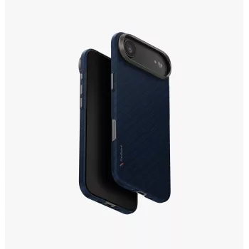 UNIQ Keva EDGE -kotelo iPhone Airille, AirMagclick-lataus, sininen