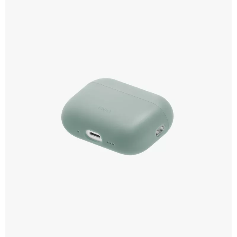 UNIQ Lino -kotelo AirPods Pro 3. sukupolvelle, silikoni, vihreä