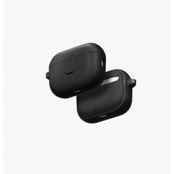 UNIQ Clyde -kotelo AirPods Pro 3. sukupolvelle, musta/harmaa