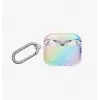 UNIQ Iridescia Hang -kotelo AirPods Pro 3 -kuulokkeille, Holo Quartz