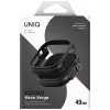 UNIQ Keva Verge -kotelo Apple Watch Ultra / Ultra 2 / Ultra 3 49 mm, musta