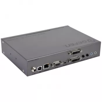 Gefen DVI KVM Over IP -lähetinpaketti - video-, ääni-, infrapuna-, USB- ja sarjaporttijatko