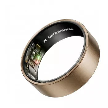 ULTRAHUMAN Ring Air - älyrengas naisille ja miehille - unen ja kunnon seuranta - syke - älyrengas Raw Titanium koko 12