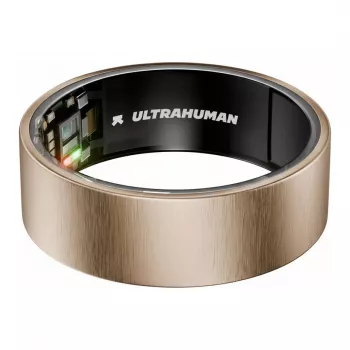 ULTRAHUMAN Ring Air - älyrengas naisille ja miehille - unen ja kunnon seuranta - syke - älyrengas ruusukulta koko 9