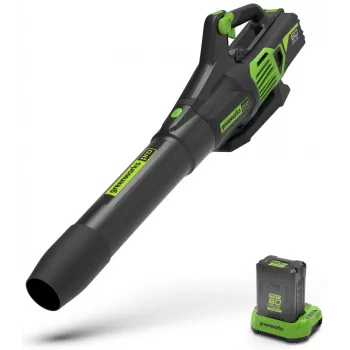 Greenworks 60V akku-aksiaalipuhallin GD60AB (laite ilman akkua)