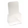 Exacompta 73058D asiakirjateline - polystyreeni - läpinäkyvä - DL - 65 x 115 x 182 mm
