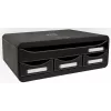 Exacompta TOOLBOX MINI laatikosto 4 laatikkoa A4 355 x 270 x 134 mm musta (319714D)