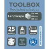 Exacompta TOOLBOX MINI laatikosto 4 laatikkoa A4 355 x 270 x 134 mm musta (319714D)