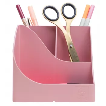 Exacompta kynäteline Pen Wave AutentiK 5 lokeroa bonbon pinkki