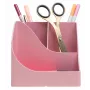 Exacompta kynäteline Pen Wave AutentiK 5 lokeroa bonbon pinkki