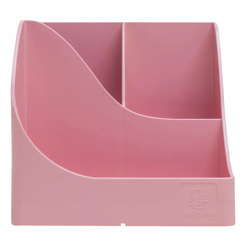 Exacompta kynäteline Pen Wave AutentiK 5 lokeroa bonbon pinkki
