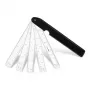 Aristo 5-Fold Scale Ruler 1:1/10/15/20/25/30/33.33/40/50/75/125 300 mm valkoinen
