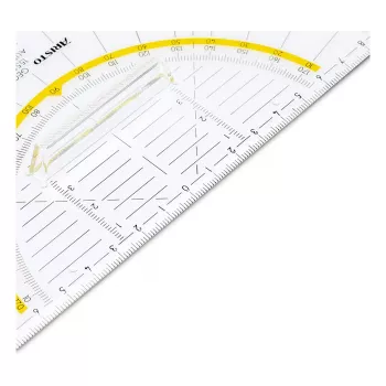 Aristo AR 1555/2 Geometrie-Dreieck 225 mm hypotenuusa kahvalla
