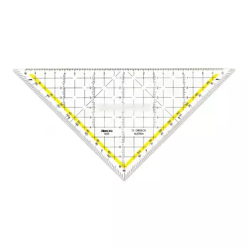 ARISTO geometriakolmio 22,5 cm piirustuskolmio