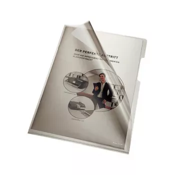 Esselte Leitz dokumenttitasku DIN A4 kova-PVC 0,15 mm harmaa 205000GR 100 kpl