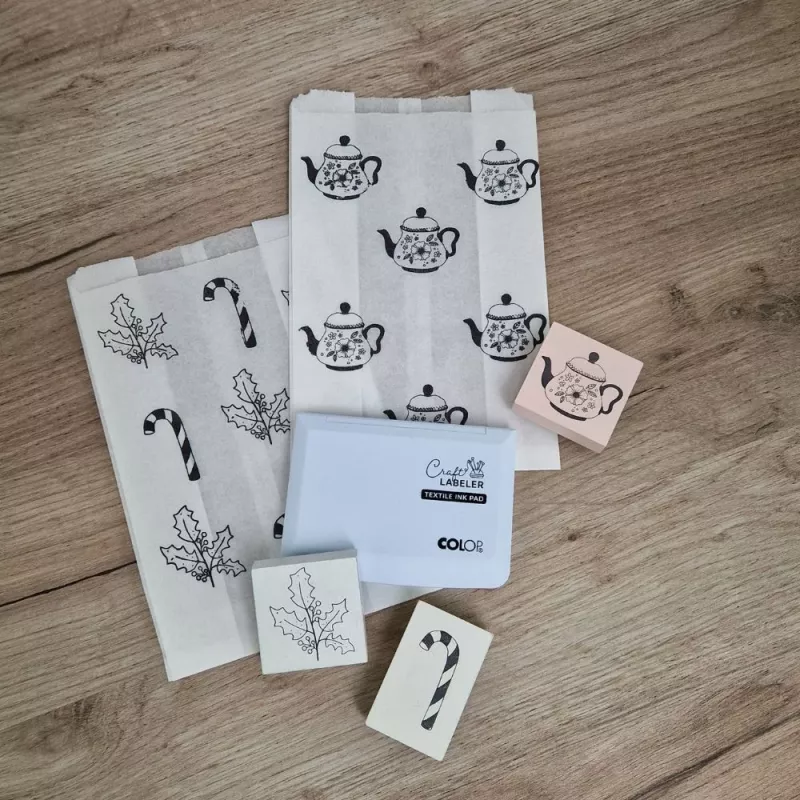 COLOP Craft Labeler -sarja tekstiili