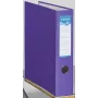 Donau Elektronik Klassik vipukansio violetti kartonki 7,5 cm DIN A4