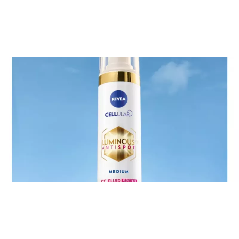 NIVEA Luminous 630 CC Fluid 3-in-1 SPF 30+ meikkivoide 02 Medium 40 ml