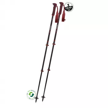 Komperdell Carbon EVO Zero Compact Vaellussauvat - Malbec