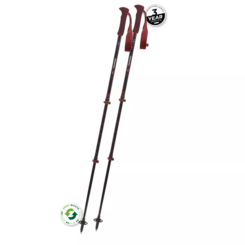 Komperdell Carbon EVO Zero Compact Vaellussauvat - Malbec