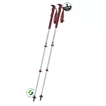 Komperdell Explorer Zero Compact Vaellussauvat - Malbec
