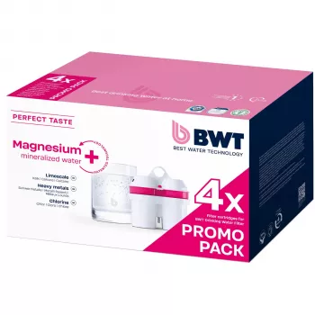 BWT Magnesium Mineralized vedensuodatinpatruuna 4 kpl:n pakkaus kampanjapakkaus