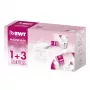 BWT 814544 Longlife Refill 1+3 vedensuodatinkannu pinkki/valkoinen