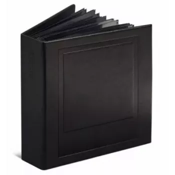 Polaroid valokuva-albumi pieni musta