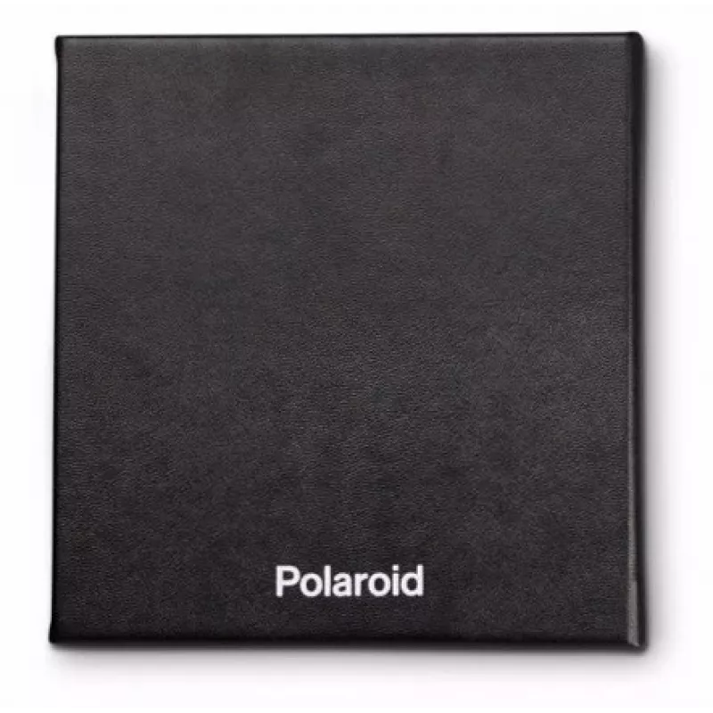 Polaroid valokuva-albumi pieni musta