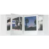 Polaroid-valokuva-albumi pieni valkoinen
