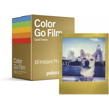 Polaroid Go / Go Gen 2 instantfilm - 16 kuvaa - kultainen kehys