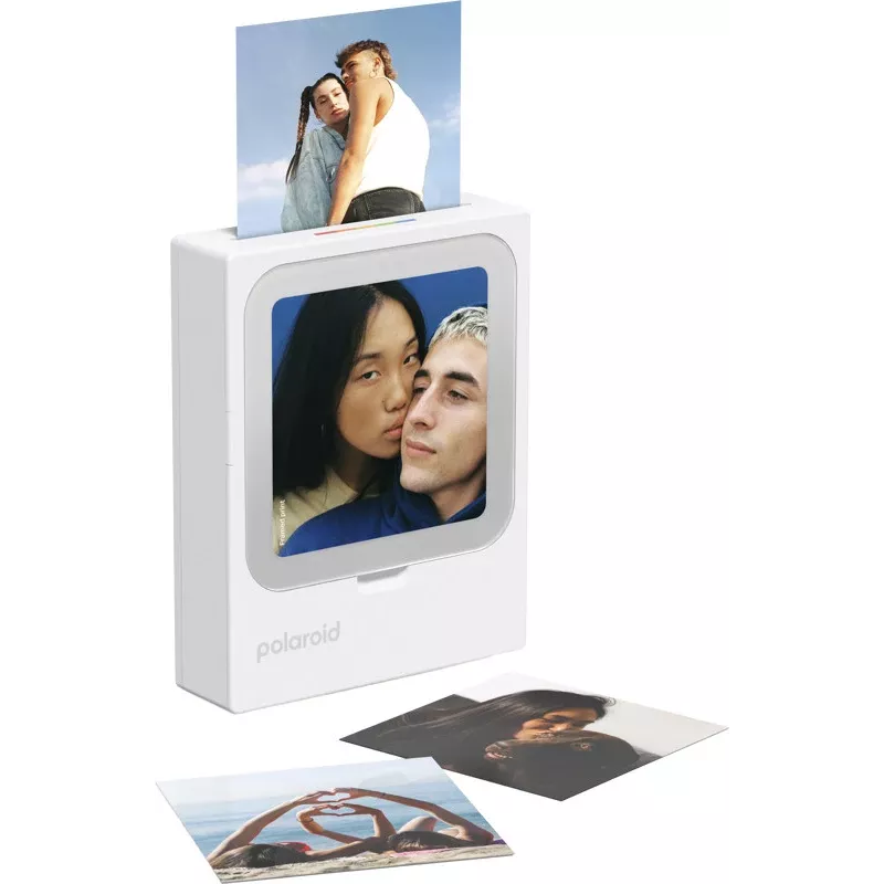Polaroid Hi-Print 3x3 kannettava Bluetooth-valokuvatulostin + 10 arkin kasetti