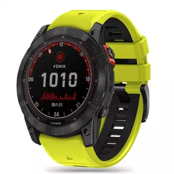 TECH-PROTECT ICONBAND PRO GARMIN FENIX 3 / 5X / 3HR / 5X PLUS / 6X / 6X PRO / 7X lime/musta