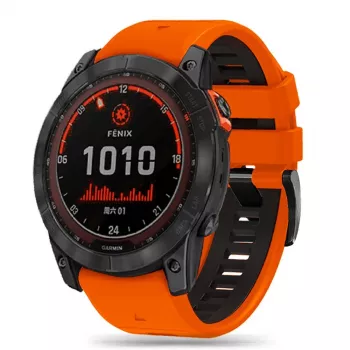 TECH-PROTECT ICONBAND PRO Garmin Fenix 3 / 5X / 3HR / 5X Plus / 6X / 6X Pro / 7X oranssi/musta