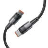 TECH-PROTECT ULTRABOOST USB-C - USB-C -kaapeli PD 100W / 5A 3 m harmaa