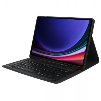 Tech-Protect SC Pen + Keyboard -kotelo Samsung Galaxy Tab S9 / S9 FE / S10 FE / S10 Lite, musta