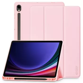 Tech-Protect SC kynätasku Samsung Galaxy Tab S9 / S9 FE / S10 FE / S10 Lite, pinkki